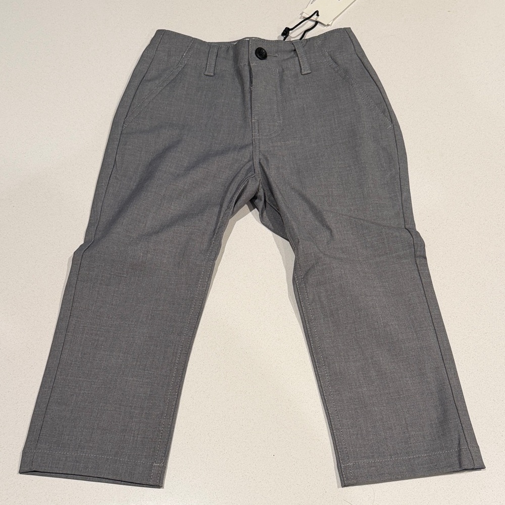 Gray Kids Formal Pants